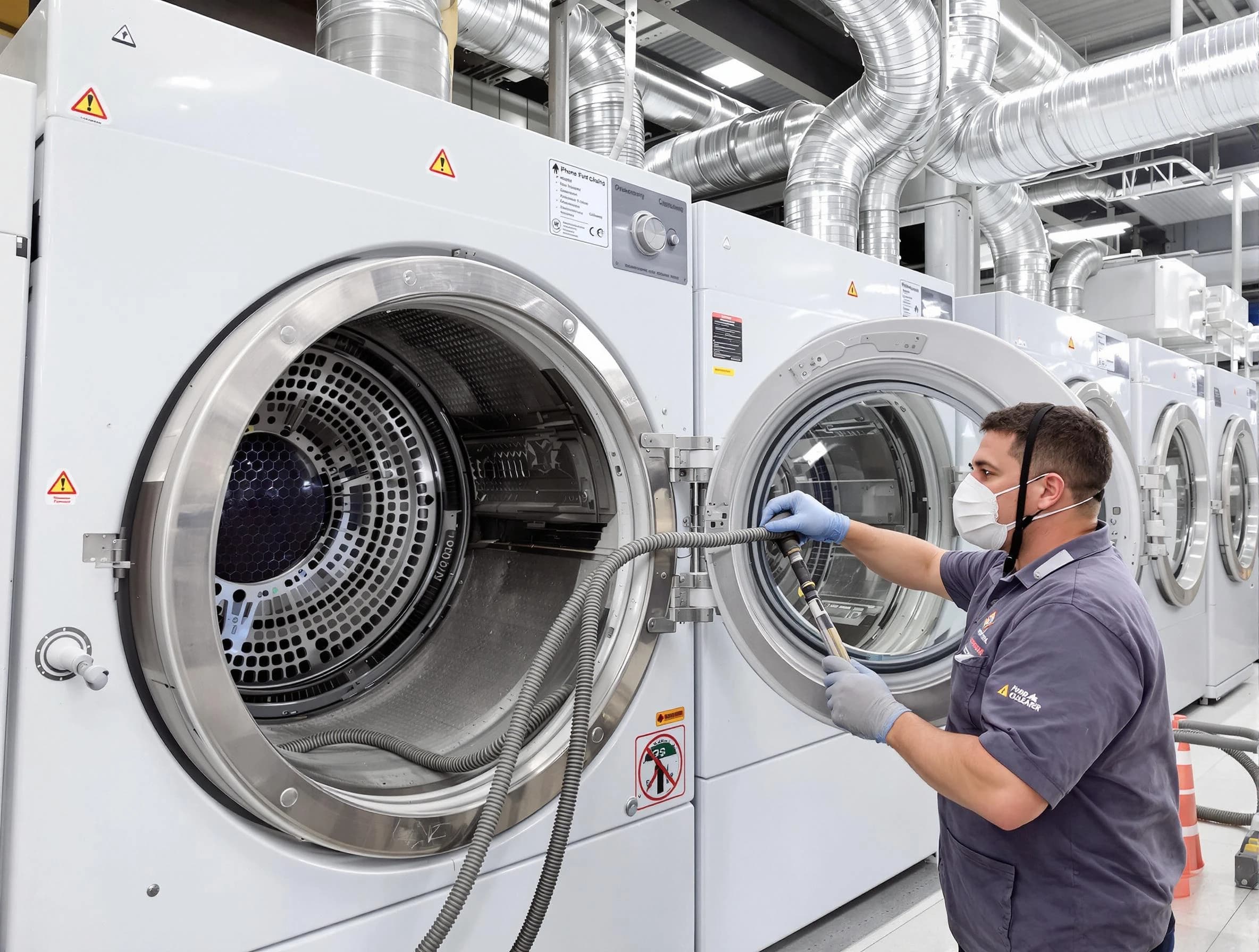 Industrial-grade dryer vent cleaning by Atlanta Dryer Vent Cleaning in Atlanta