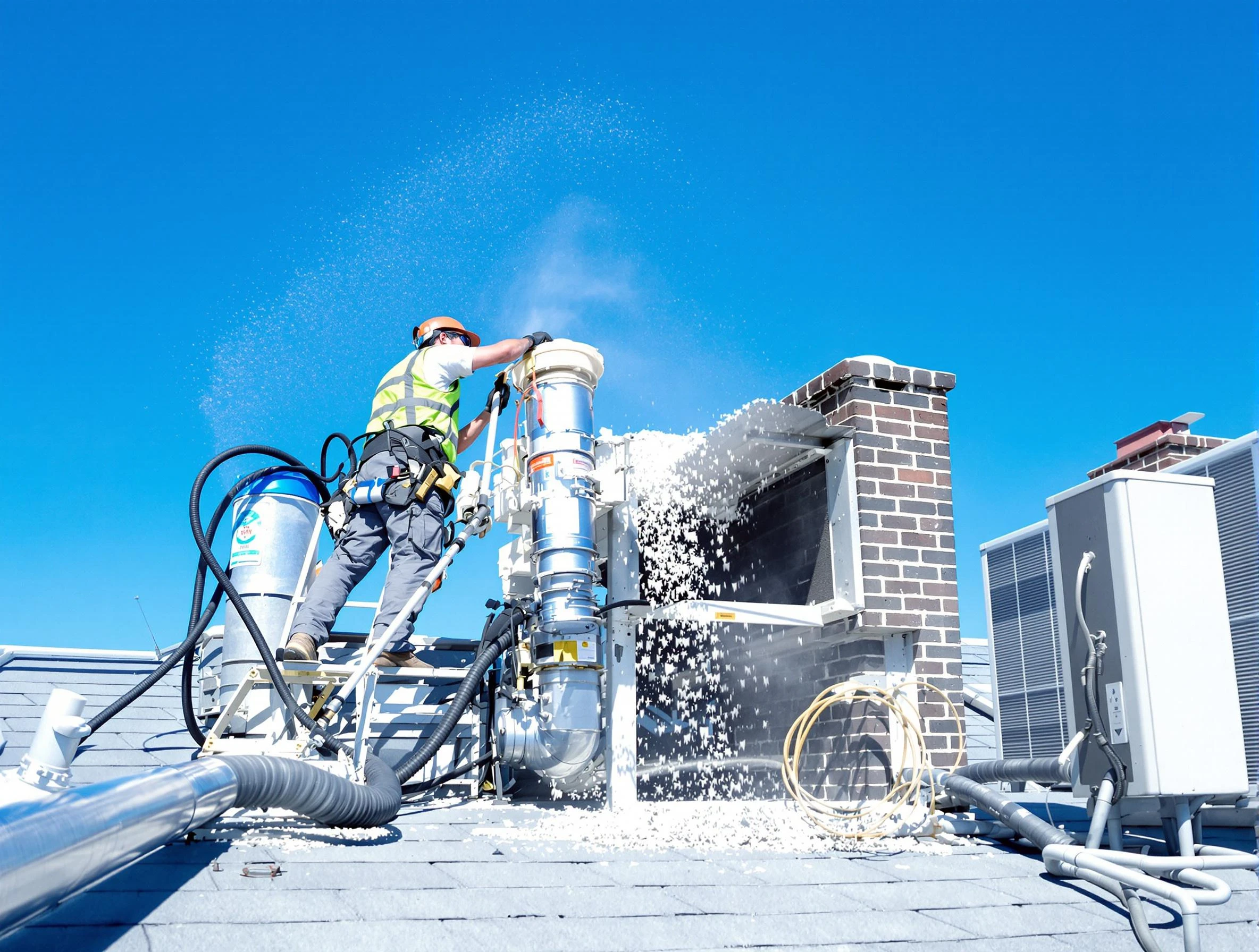 Expert roof dryer vent cleaning by Atlanta Dryer Vent Cleaning in Atlanta